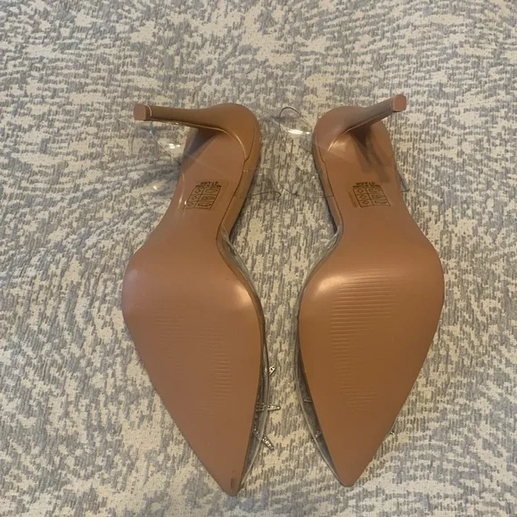 Nude heel sling backs - Picture 3 of 3